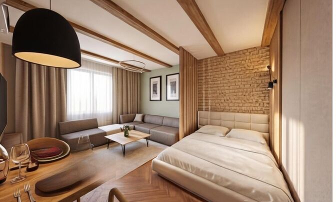 One-room apartment in Sezana