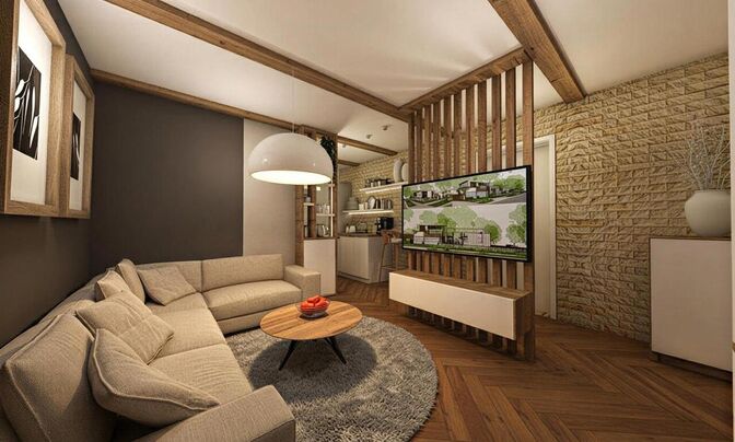 Apartment, 2-room Sezana
