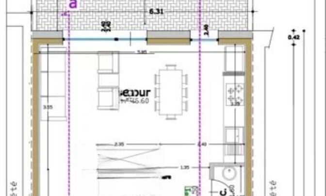 Apartment 1 bedroom for sale in Luxembourg-Bonnevoie