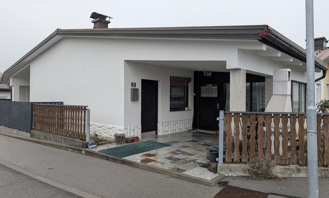 House with a terrace in Novoye Pole