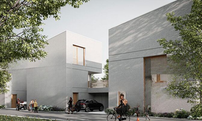 House with a terrace Shentvid