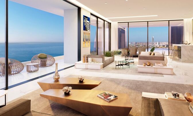 1 Bedroom Sea-Front Apartment For Sale in Limassol, Potamos Germasogeias