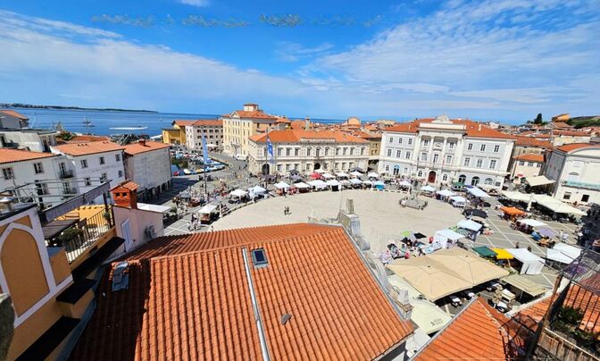 Трёхкомнатная квартира Пиран