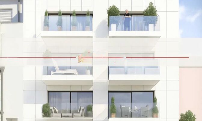 Apartment 3 bedrooms for sale in Luxembourg-Merl