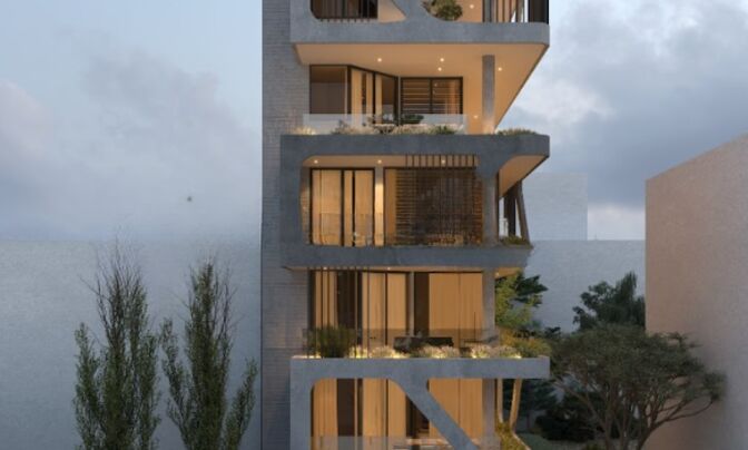 2 Bedroom Duplex Penthouse Apartment For sale in Neapolis, Limassol