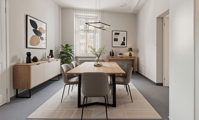 Shishka's four-room apartment